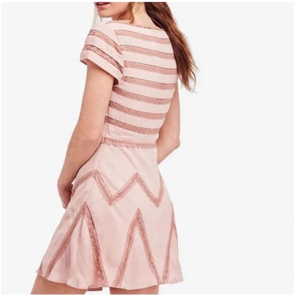 FREE PEOPLE Dusty Rose Dress - Picture 2 of 9